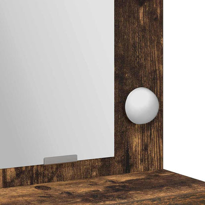 Schminktisch Geräucherte Eiche 75,5 x 41 x 135 cm Holzwerkstoff