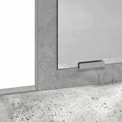 Schminktisch Beton Grau 79 x 41 x 140 cm Holzwerkstoff