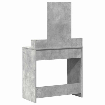 Schminktisch Beton Grau 79 x 41 x 140 cm Holzwerkstoff