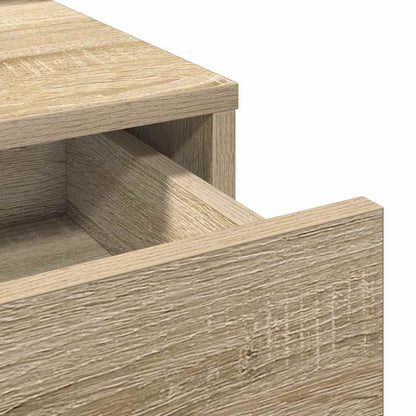 Schminktisch Sonoma-Eiche 100 x 41 x 140 cm Holzwerkstoff