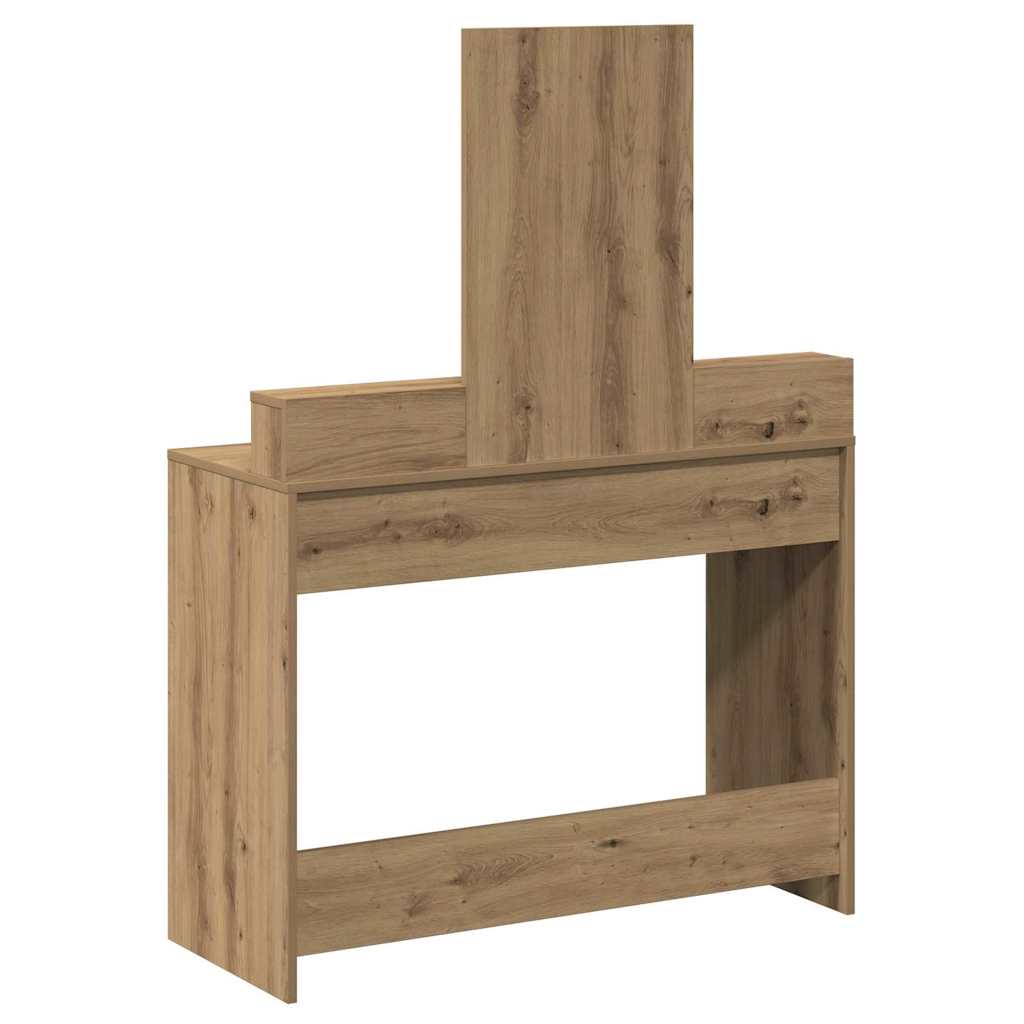 Schminktisch Artisan-Eiche 100 x 41 x 140 cm Holzwerkstoff