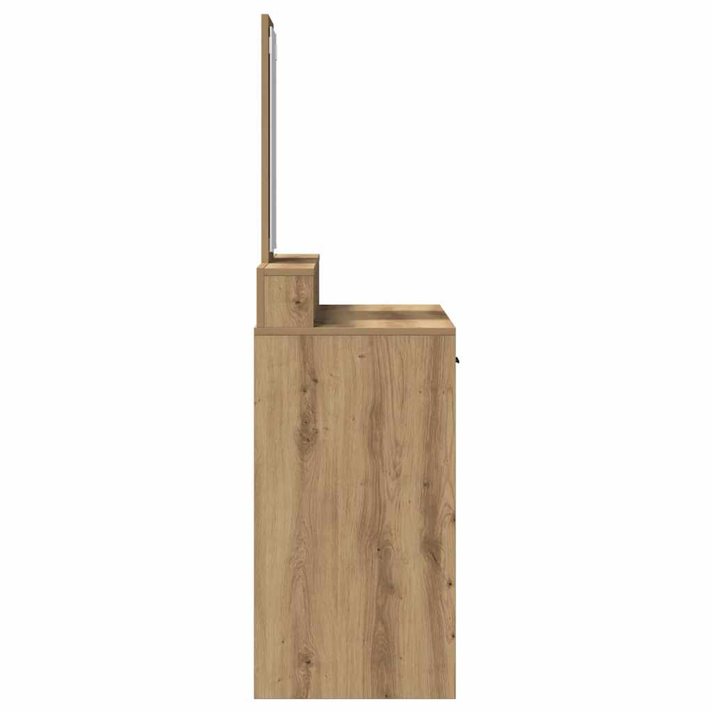 Schminktisch Artisan-Eiche 100 x 41 x 140 cm Holzwerkstoff
