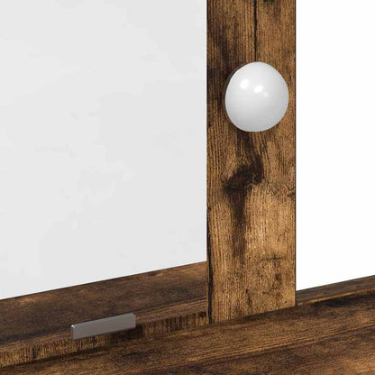 Schminktisch mit Speicher Braun 100 x 41 x 140 cm Holzwerkstoff