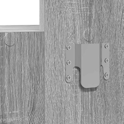 Schminktisch mit Schubladen Grau 83 x 40 x 70 cm Holzwerkstoff