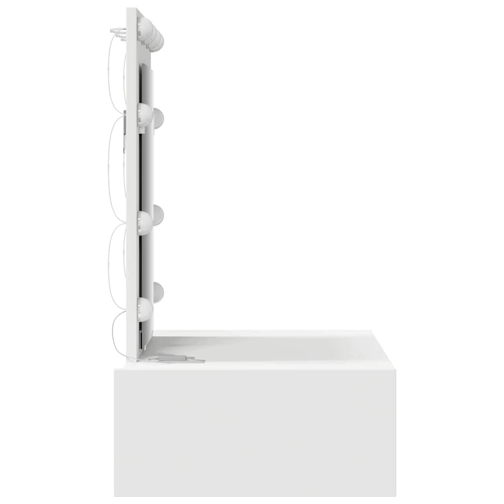 Schminktisch mit Schubladen Weiß 60 x 40 x 70 cm Holzwerkstoff