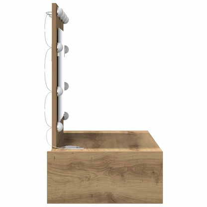 Schminktisch mit Schubladen Braun 83 x 40 x 70 cm Holzwerkstoff