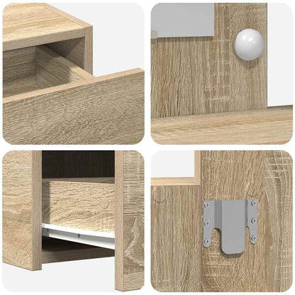 Schminktisch mit Speicher Braun 100 x 40 x 70 cm Holzwerkstoff