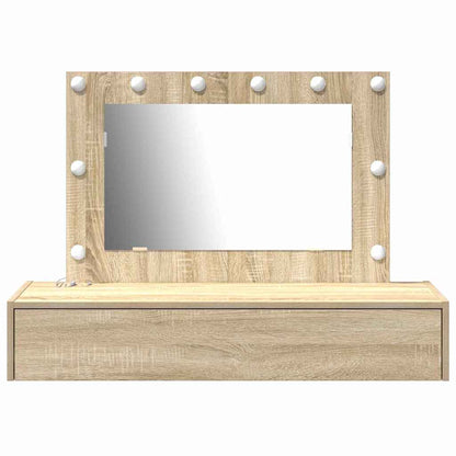 Schminktisch mit Speicher Braun 100 x 40 x 70 cm Holzwerkstoff