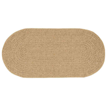 vidaXL Tapis ZIZUR Marron 200 x 100 cm Polypropylène