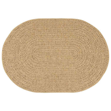 vidaXL Tapis ZIZUR Marron 170 x 120 cm Polypropylène
