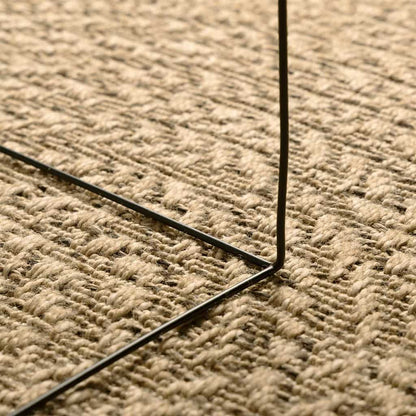vidaXL Tapis ZIZUR Marron 200 x 140 cm Polypropylène