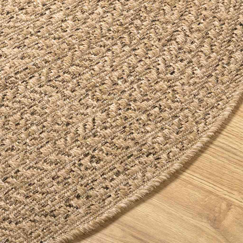 vidaXL Tapis ZIZUR Marron 230 x 160 cm Polypropylène