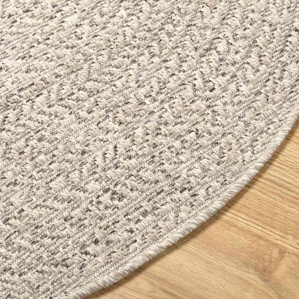 vidaXL Teppich ZIZUR Creme 200 x 100 cm Polypropylen