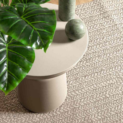 vidaXL Teppich ZIZUR Creme 200 x 100 cm Polypropylen