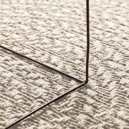 vidaXL Teppich ZIZUR Creme 200 x 100 cm Polypropylen