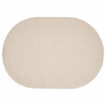 vidaXL Tapis ZIZUR Crème 170 x 120 cm Polypropylène