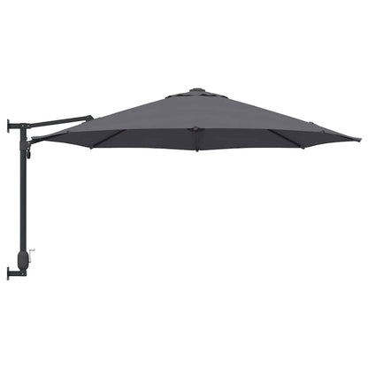 vidaXL Garten-Sonnenschirm Anthrazit 248 x 248 x 148 cm