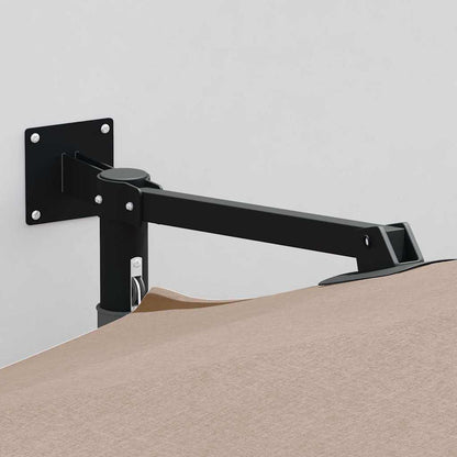 Garten-Sonnenschirm Taupe 248 x 248 x 148 cm