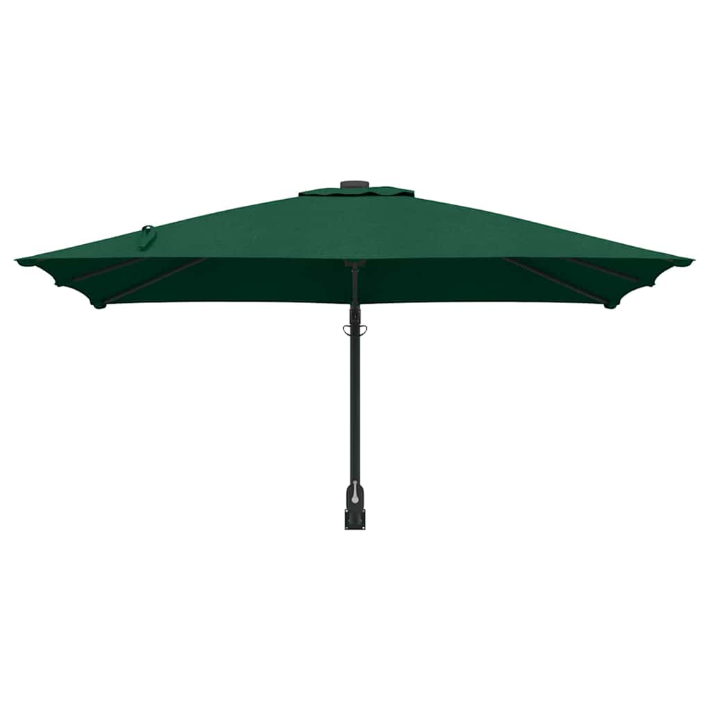 vidaXL Garten-Sonnenschirm Grün 248,5 x 247,5 x 160 cm