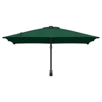 vidaXL Garten-Sonnenschirm Grün 248,5 x 247,5 x 160 cm