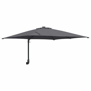 vidaXL Garten-Sonnenschirm Anthrazit 248,5 x 247,5 x 160 cm