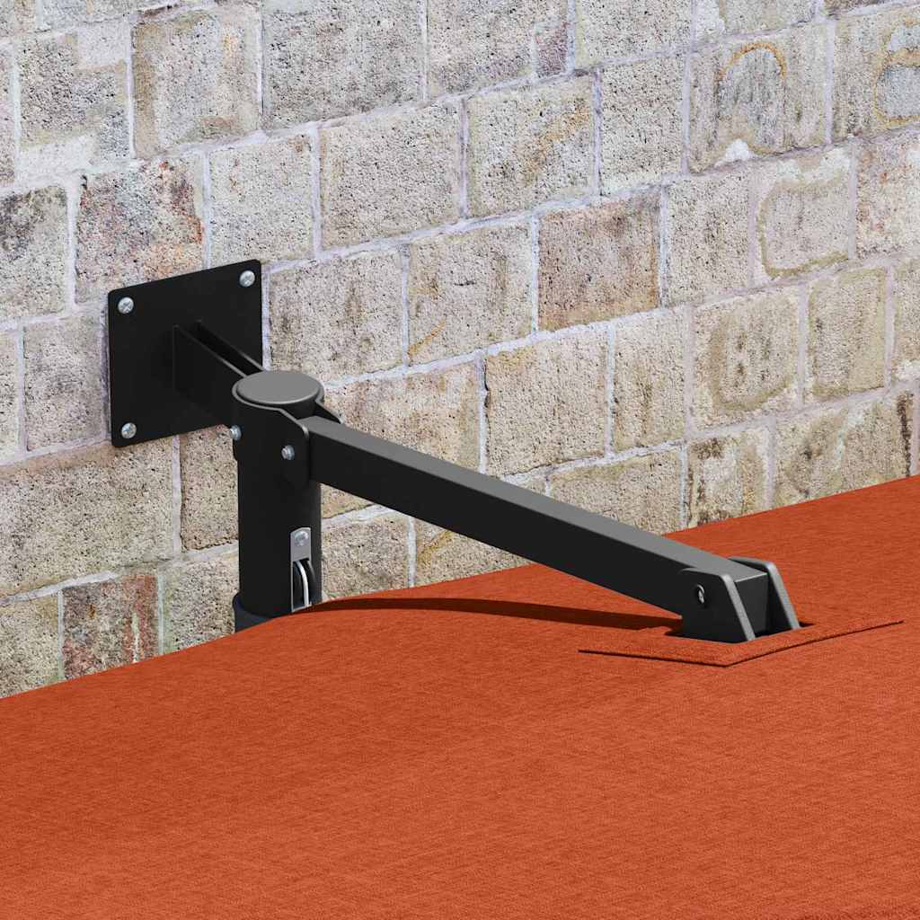 vidaXL Garten-Sonnenschirm Terrakotta 248,5 x 247,5 x 160 cm
