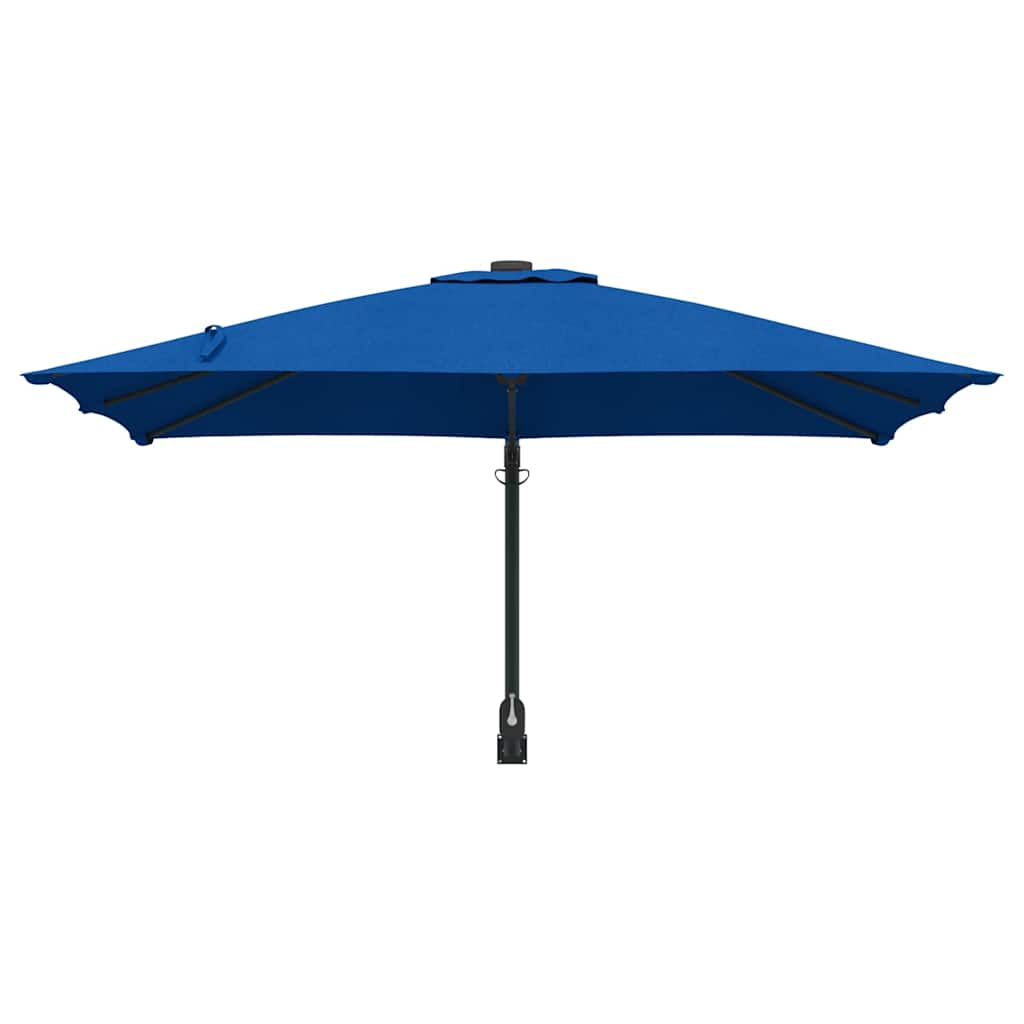 vidaXL Garten-Sonnenschirm Azurblau 248,5 x 247,5 x 160 cm