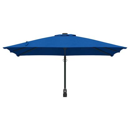 vidaXL Garten-Sonnenschirm Azurblau 248,5 x 247,5 x 160 cm