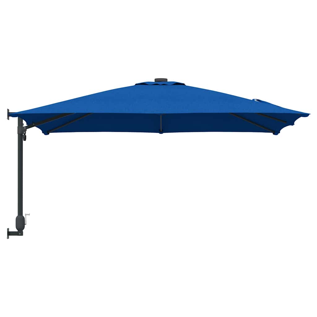 vidaXL Garten-Sonnenschirm Azurblau 248,5 x 247,5 x 160 cm