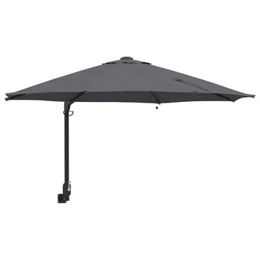 vidaXL Garten-Sonnenschirm Anthrazit 248 x 248 x 148 cm