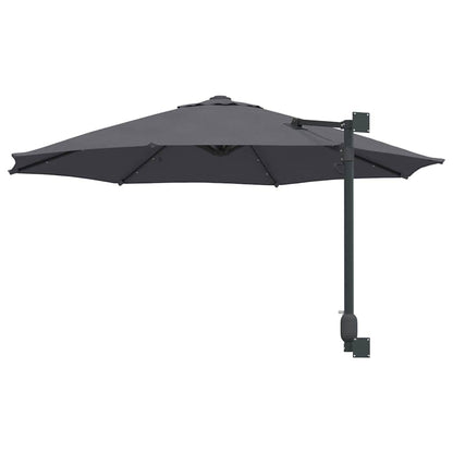 vidaXL Garten-Sonnenschirm Anthrazit 248 x 248 x 148 cm
