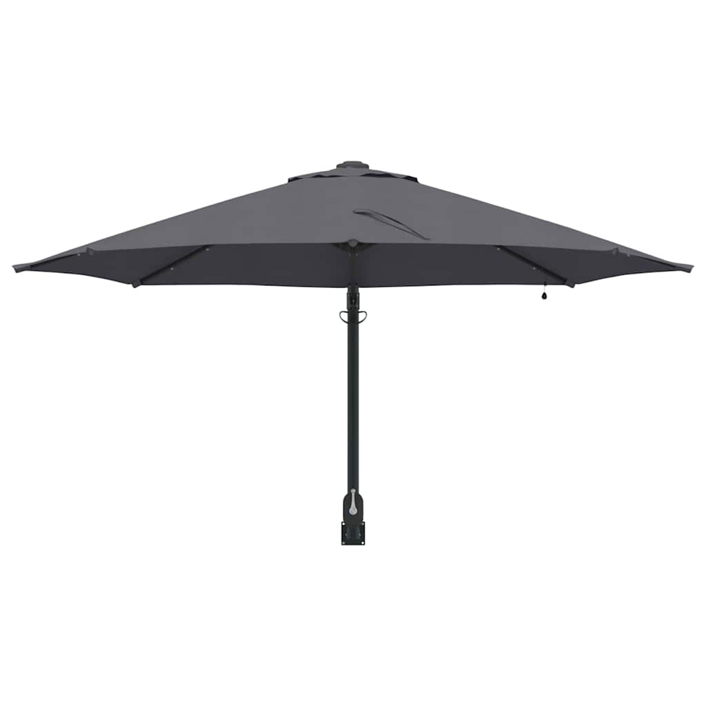 vidaXL Garten-Sonnenschirm Anthrazit 248 x 248 x 148 cm