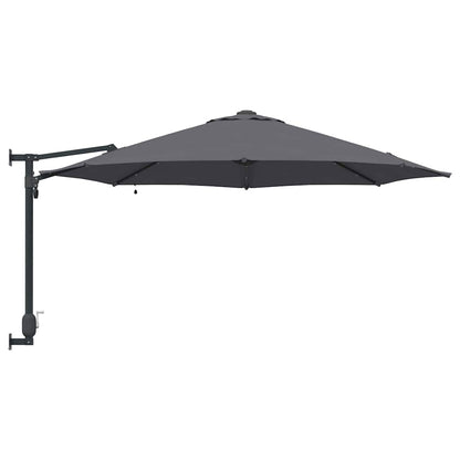 vidaXL Garten-Sonnenschirm Anthrazit 248 x 248 x 148 cm