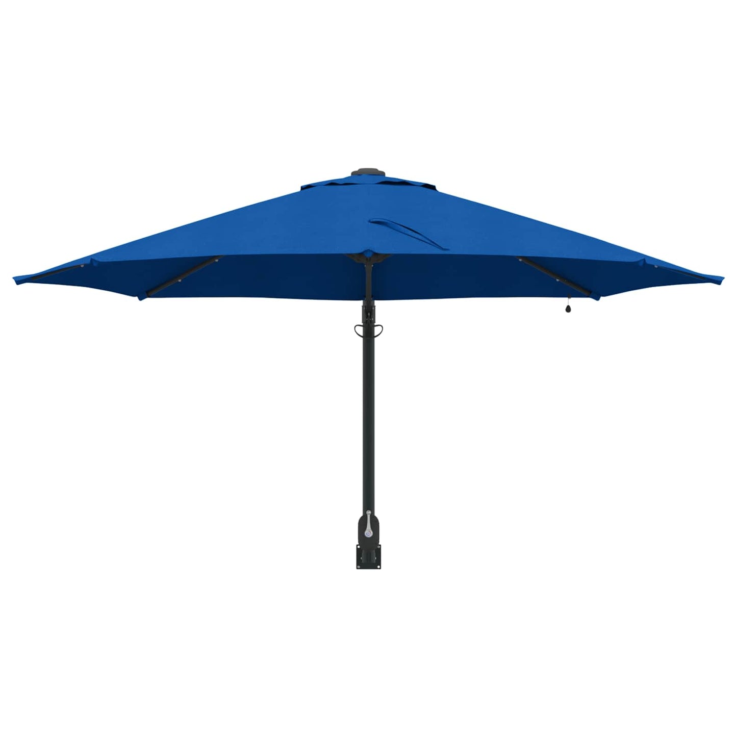 vidaXL Garten-Sonnenschirm Azurblau 248 x 248 x 148 cm