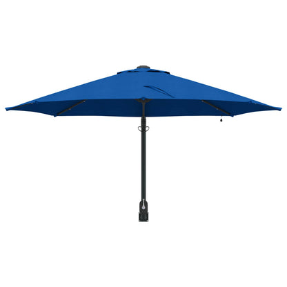 vidaXL Garten-Sonnenschirm Azurblau 248 x 248 x 148 cm