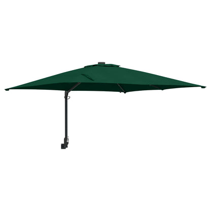 vidaXL Garten-Sonnenschirm Grün 248,5 x 247,5 x 160 cm