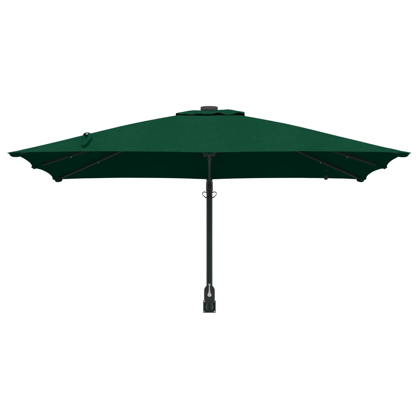 vidaXL Garten-Sonnenschirm Grün 248,5 x 247,5 x 160 cm