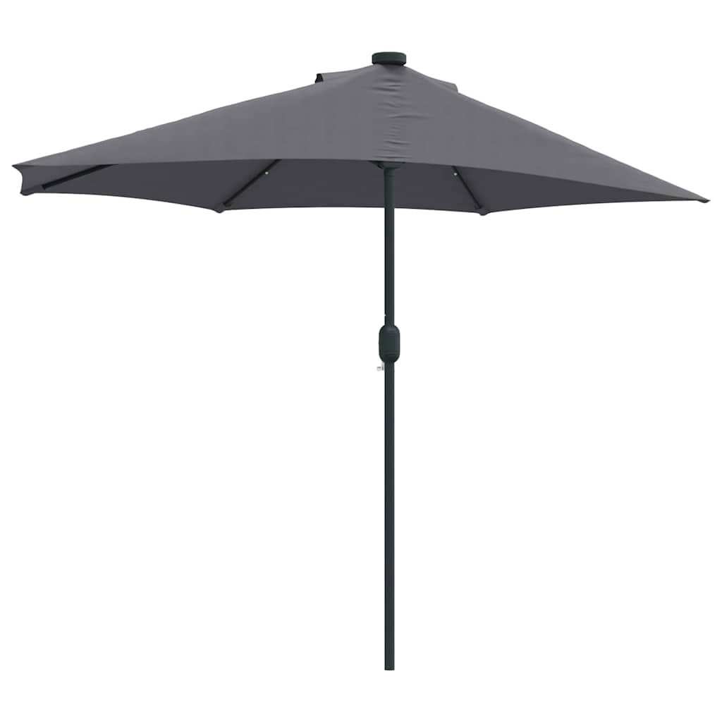 vidaXL Garten-Sonnenschirm Anthrazit 294 x 150 x 224 cm