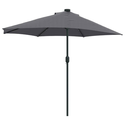 vidaXL Garten-Sonnenschirm Anthrazit 294 x 150 x 224 cm