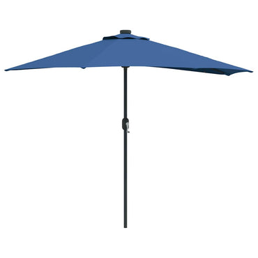 vidaXL Garten-Sonnenschirm Azurblau 294 x 150 x 224 cm