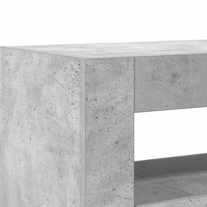 Sideboard Beton Grau 116 x 30 x 75 cm Holzwerkstoff