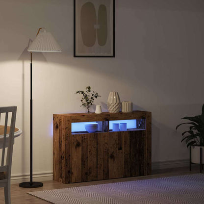 Sideboard Altholz 116 x 30 x 75 cm Holzwerkstoff