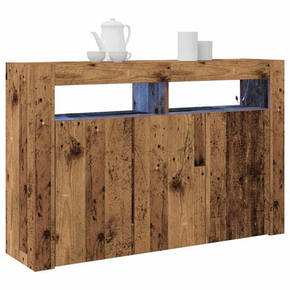 Sideboard Altholz 116 x 30 x 75 cm Holzwerkstoff