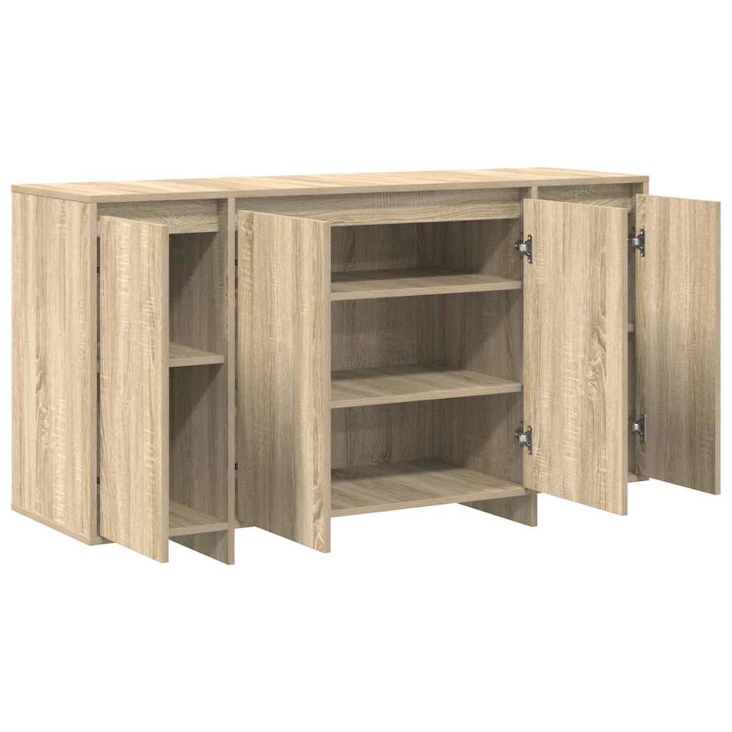 Sideboard Sonoma-Eiche 135 x 41 x 75 cm Holzwerkstoff