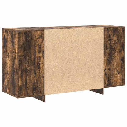 Sideboard Geräucherte Eiche 135 x 41 x 75 cm Holzwerkstoff