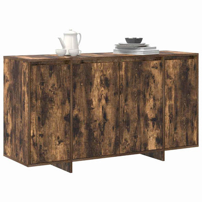 Sideboard Geräucherte Eiche 135 x 41 x 75 cm Holzwerkstoff