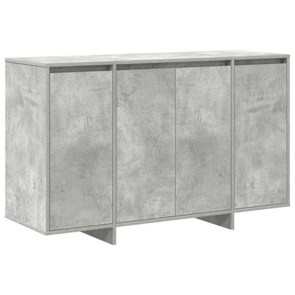 Sideboard Betongrau 120 x 41 x 75 cm Holzwerkstoff