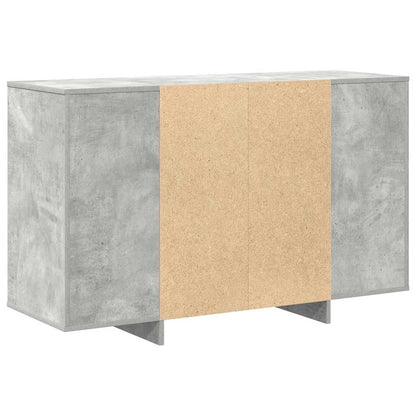Sideboard Betongrau 120 x 41 x 75 cm Holzwerkstoff