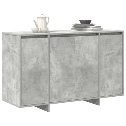 Sideboard Betongrau 120 x 41 x 75 cm Holzwerkstoff