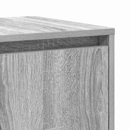 Sideboard Grau Sonoma 120 x 41 x 75 cm Holzwerkstoff